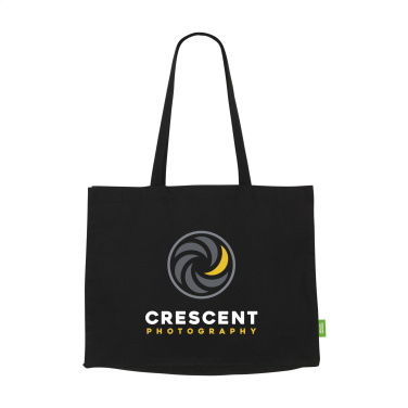 Logo trade corporate gifts picture of: ECO Shopper Organic Cotton (180 g/m²) shopping bag