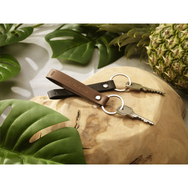 Logotrade promotional giveaway picture of: Vegan Pineapple Leather Keyring