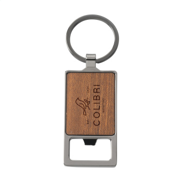 Logo trade promotional giveaway photo of: Sammy bottle opener / keyring