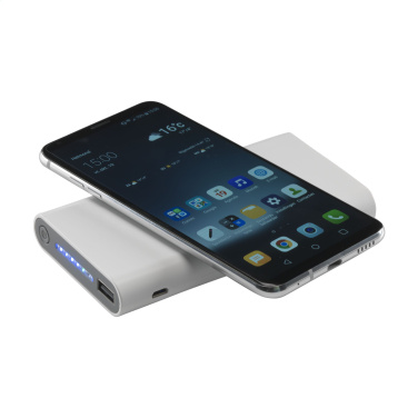 Logo trade promotional item photo of: Wireless Powerbank 8000 C wireless charger