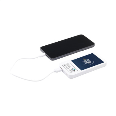 Logo trade promotional giveaways image of: Solar Powerbank 4000 power charger