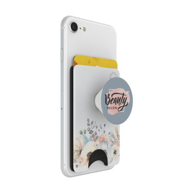 Logo trade advertising products image of: PopSockets® PopWallet+ card holder with PopGrip