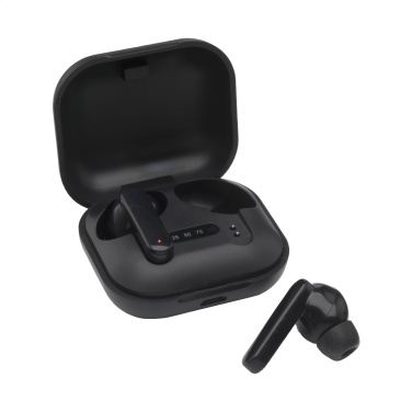 Logo trade advertising products picture of: Aron TWS Wireless Earbuds in Charging Case