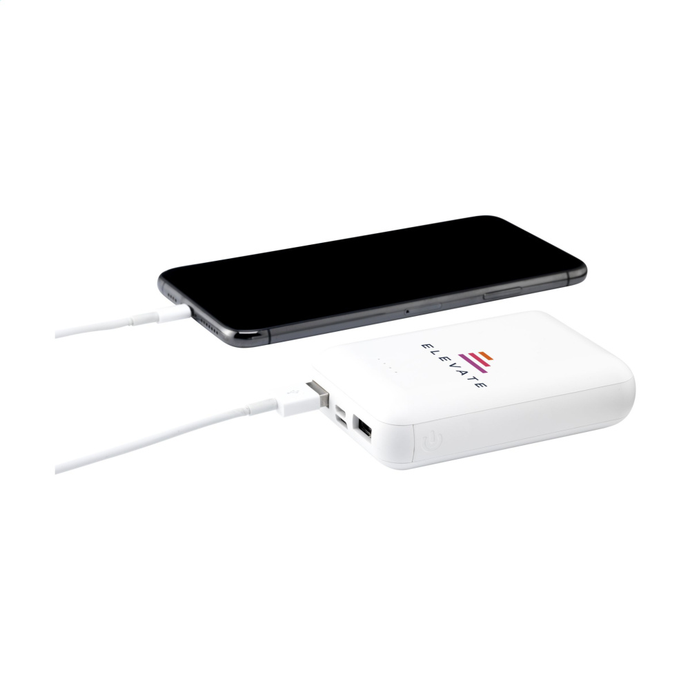 Logo trade promotional merchandise picture of: PocketPower 10000 Wireless Powerbank wireless charger