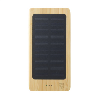 Logotrade promotional gifts photo of: Solar Powerbank 8000+ Wireless Charger