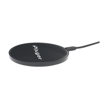 Logo trade corporate gift photo of: Coil RCS Recycled Wireless Charger