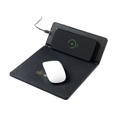 Logo trade promotional product photo of: RCS Recycled Wireless Charging Mousepad