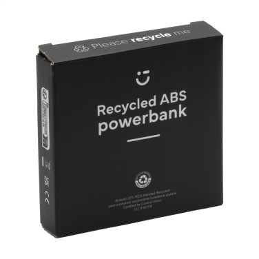 Logotrade corporate gift picture of: Compact 5000 RCS Recycled ABS Powerbank