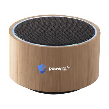 Logo trade promotional products picture of: Wave Bamboo Wireless Speaker