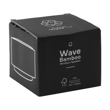 Logotrade corporate gift picture of: Wave Bamboo Wireless Speaker