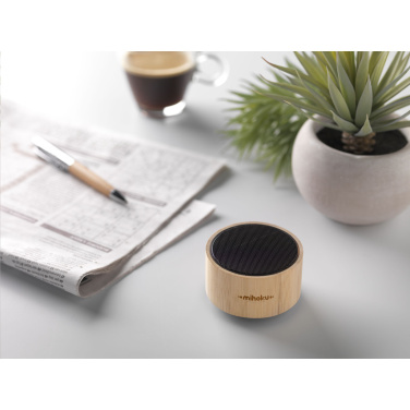 Logotrade promotional giveaway picture of: Wave Bamboo Wireless Speaker