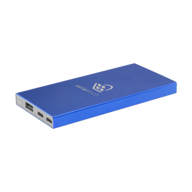 Logo trade promotional product photo of: Tecco GRS Recycled Alu Powerbank 5000 external charger