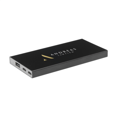 Logo trade corporate gifts image of: Tecco GRS Recycled Alu Powerbank 5000 external charger