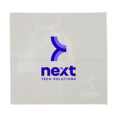 Logo trade promotional merchandise photo of: Microfiber RPET Cleaning Cloth