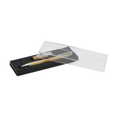 Logo trade promotional products image of: Bamboo Connect Giftset 8 GB