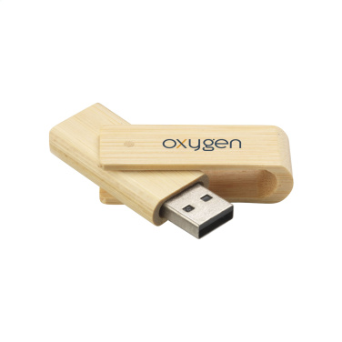 Logotrade promotional products photo of: USB Waya Bamboo 16 GB