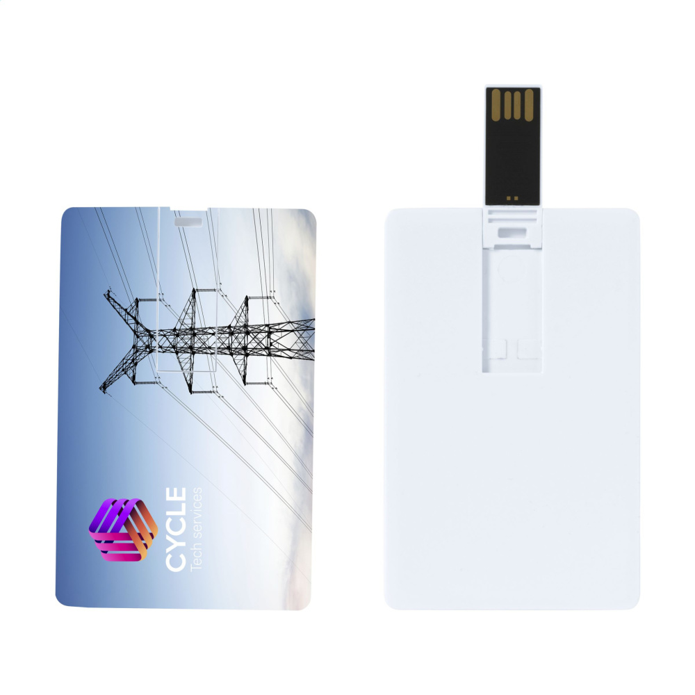 Logotrade advertising product image of: CredCard USB from stock 8 GB