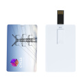 CredCard USB from stock 8 GB, white