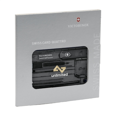 Logo trade promotional merchandise photo of: Victorinox Swisscard Quattro