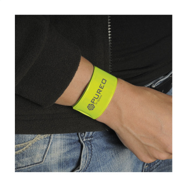 Logotrade promotional item picture of: SnapWrap fluorescent armband