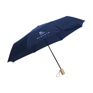 Logotrade business gift image of: Mini Umbrella RCS RPET foldable umbrella 21 inch