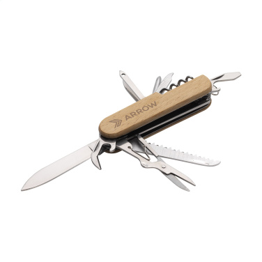 Logotrade business gift image of: Beechwood Pocket knife