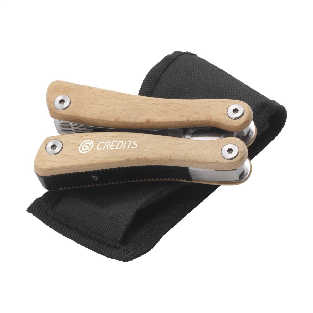 Logo trade corporate gifts image of: Beechwood Multitool