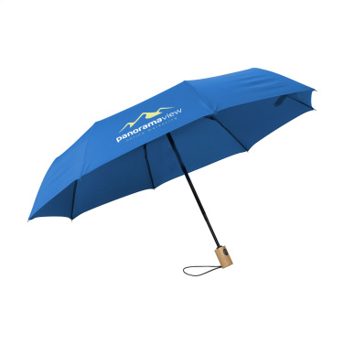 Logotrade advertising products photo of: Michigan foldable RCS RPET umbrella 21 inch