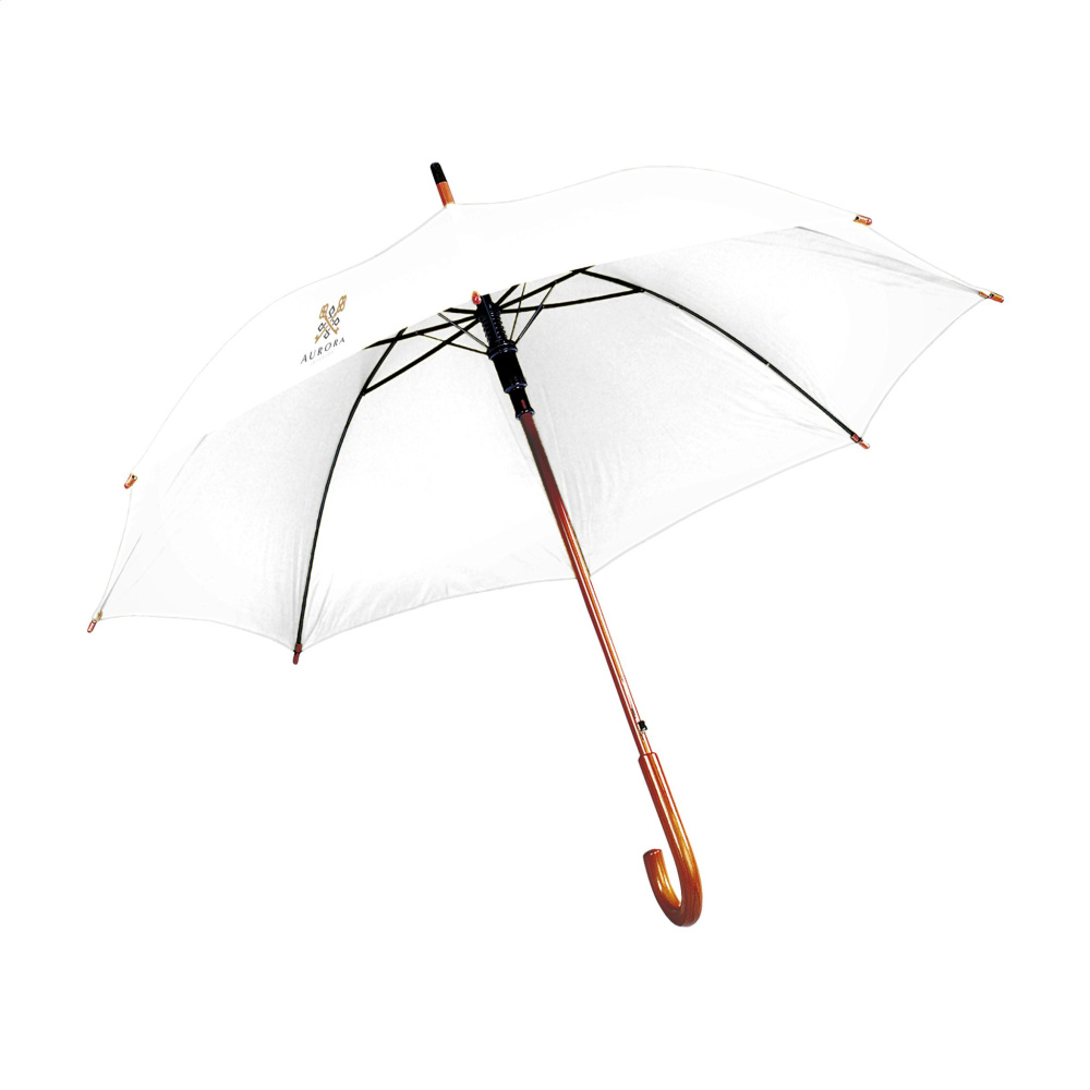 Logo trade promotional item photo of: FirstClass RCS RPET umbrella 23 inch