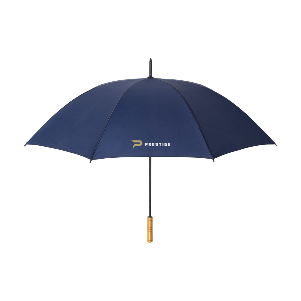 Logotrade corporate gift picture of: BlueStorm RCS RPET umbrella 30 inch