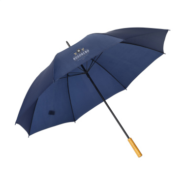 Logo trade promotional giveaway photo of: BlueStorm RCS RPET umbrella 30 inch