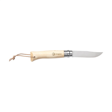 Logo trade promotional merchandise image of: Opinel Inox No 8 pocket knife