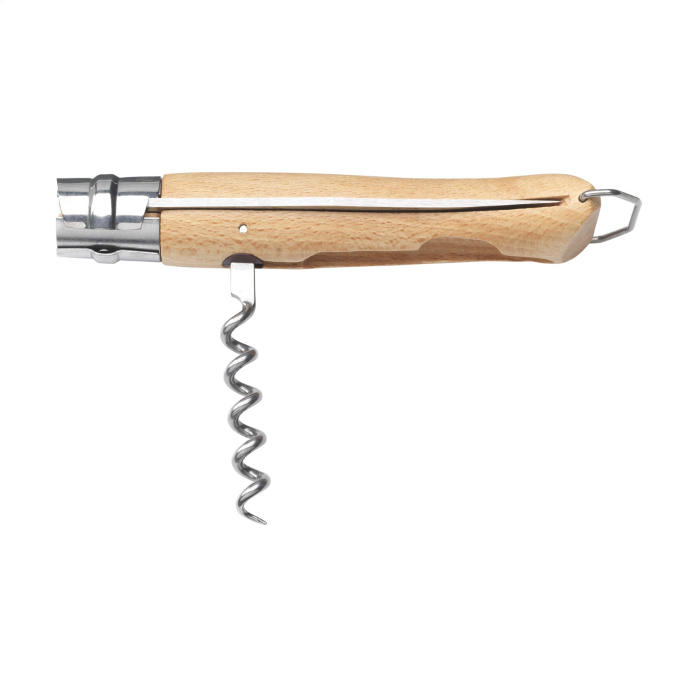 Logo trade corporate gifts picture of: Opinel  No 10 Corkscrew Bottle Opener