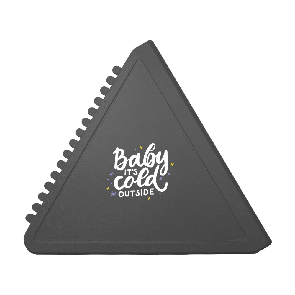 Logo trade promotional giveaways picture of: Ice Scraper Triangle