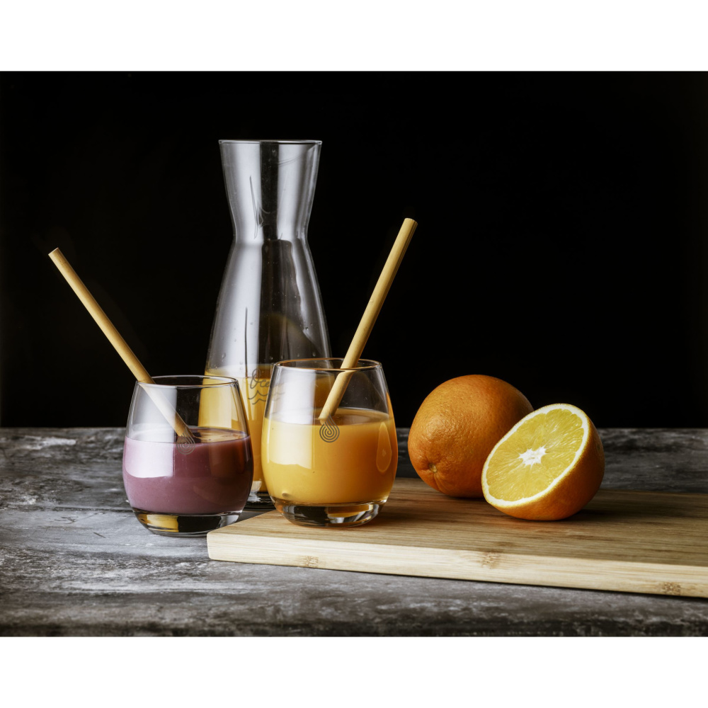 Logotrade promotional giveaway picture of: ECO Bamboe Straw Set bamboo straws