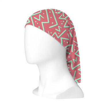 Logo trade promotional giveaways image of: Bandana RPET multi-functional scarf all-over printing