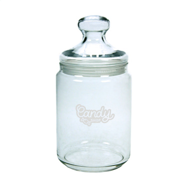 Logo trade promotional products image of: Dolci Candy jar 1 L