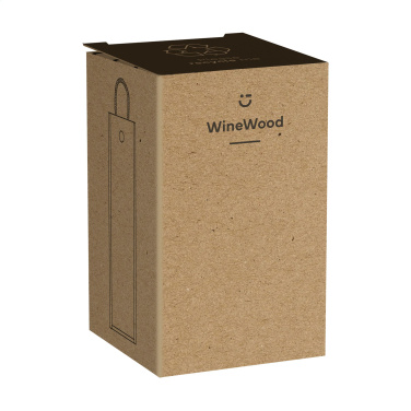 Logo trade promotional merchandise photo of: WineWood wine box