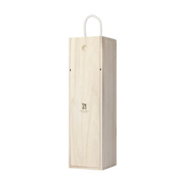 Logo trade promotional item photo of: WineWood wine box