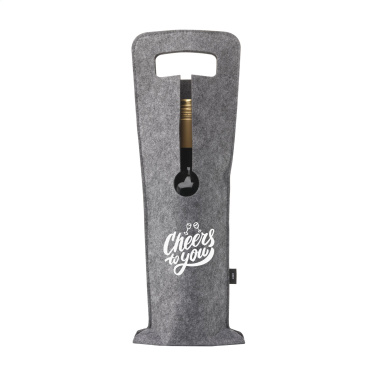 Logo trade promotional item photo of: Wine Bag-to-Give GRS RPET