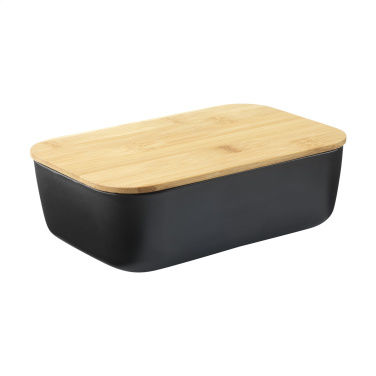 Logo trade promotional product photo of: Midori Bamboo Lunchbox