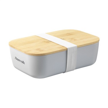 Logo trade business gift photo of: Midori Bamboo Lunchbox