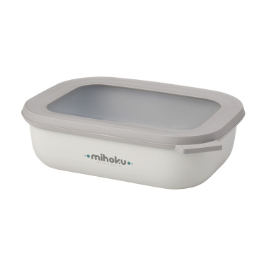 Logo trade business gift photo of: Mepal Cirqula multi use rectangular bowl 1 L lunchbox