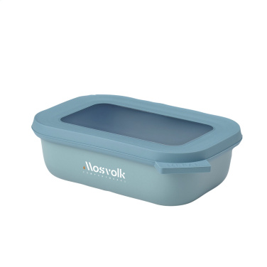 Logotrade promotional item picture of: Mepal Cirqula multi use rectangular bowl 500ml lunchbox