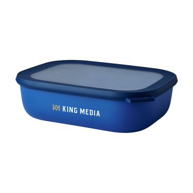 Logo trade promotional products image of: Mepal Cirqula multi use rectangular bowl 2 L lunchbox