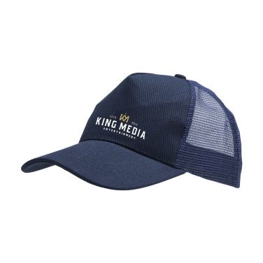 Logotrade advertising product picture of: Trucker Recycled Cotton cap