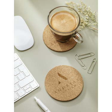 Logotrade promotional product picture of: Cork Coaster Set