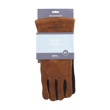 Logo trade promotional items picture of: Gusta Grill BBQ Gloves