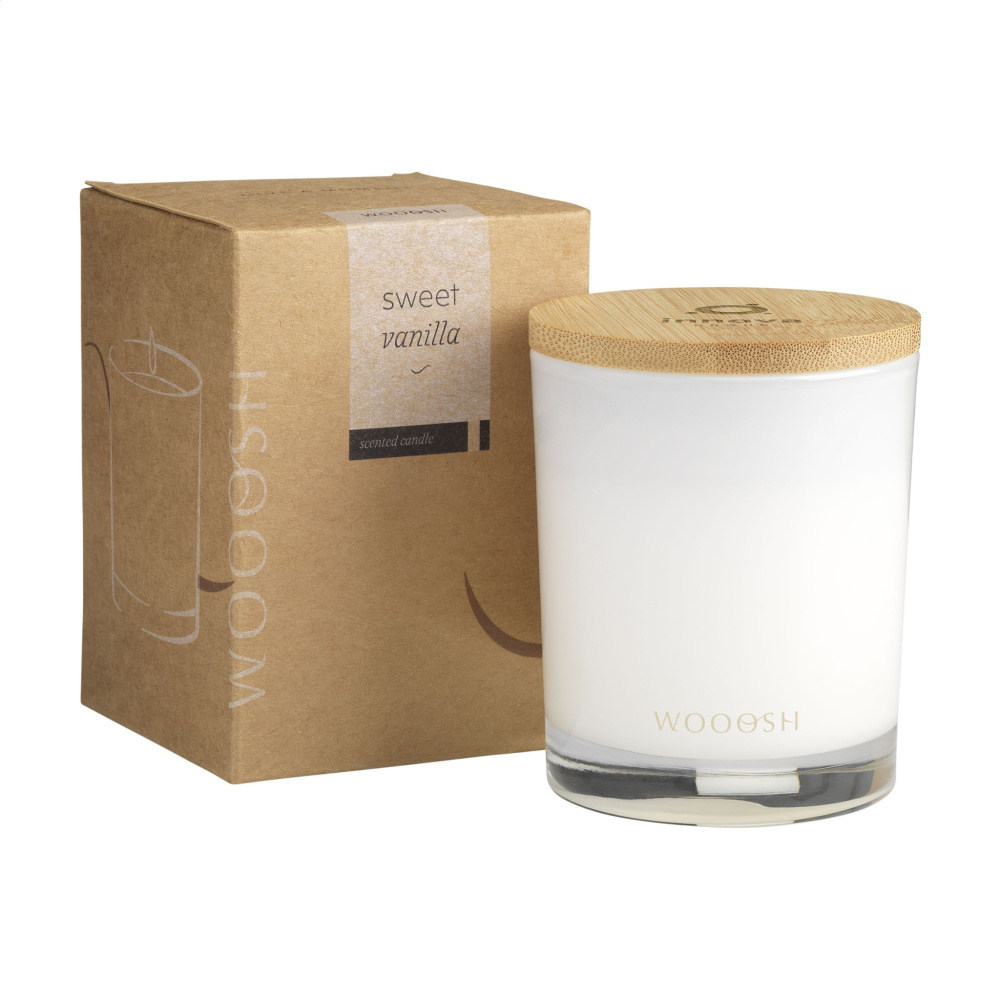 Logotrade promotional item picture of: Wooosh Scented Candle Sweet Vanilla