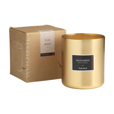 Logo trade advertising products picture of: Wooosh Scented Candle True Wood